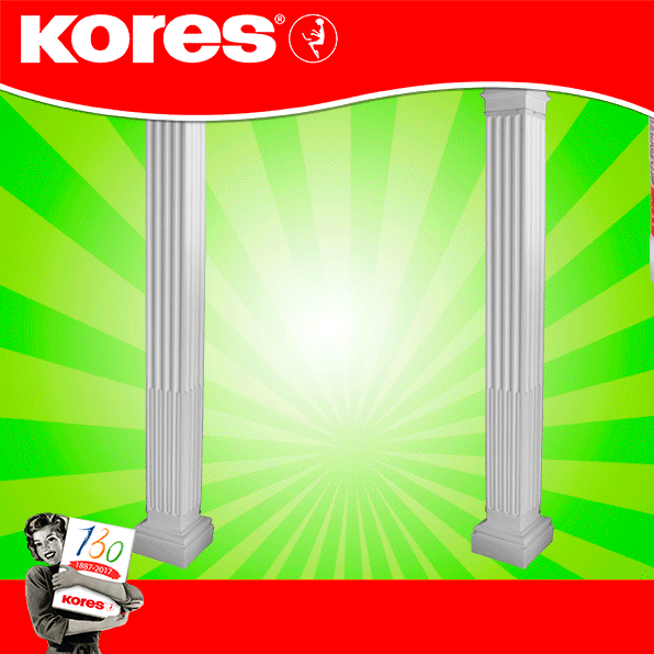 Diseño de Piezas RRSS Kores Colombia Gif Barra Adhesiva Kores