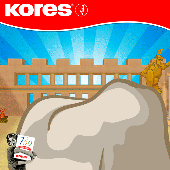 Diseño de Piezas RRSS Kores Pegamento Korfix