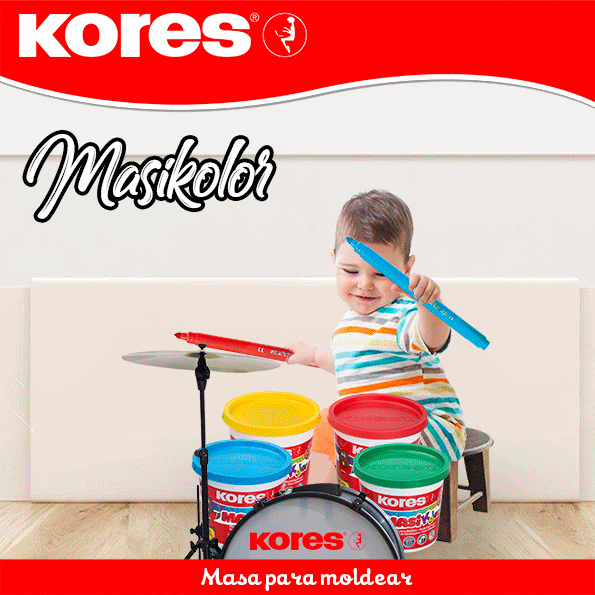 Diseño de Piezas RRSS Kores Masikolor Kores