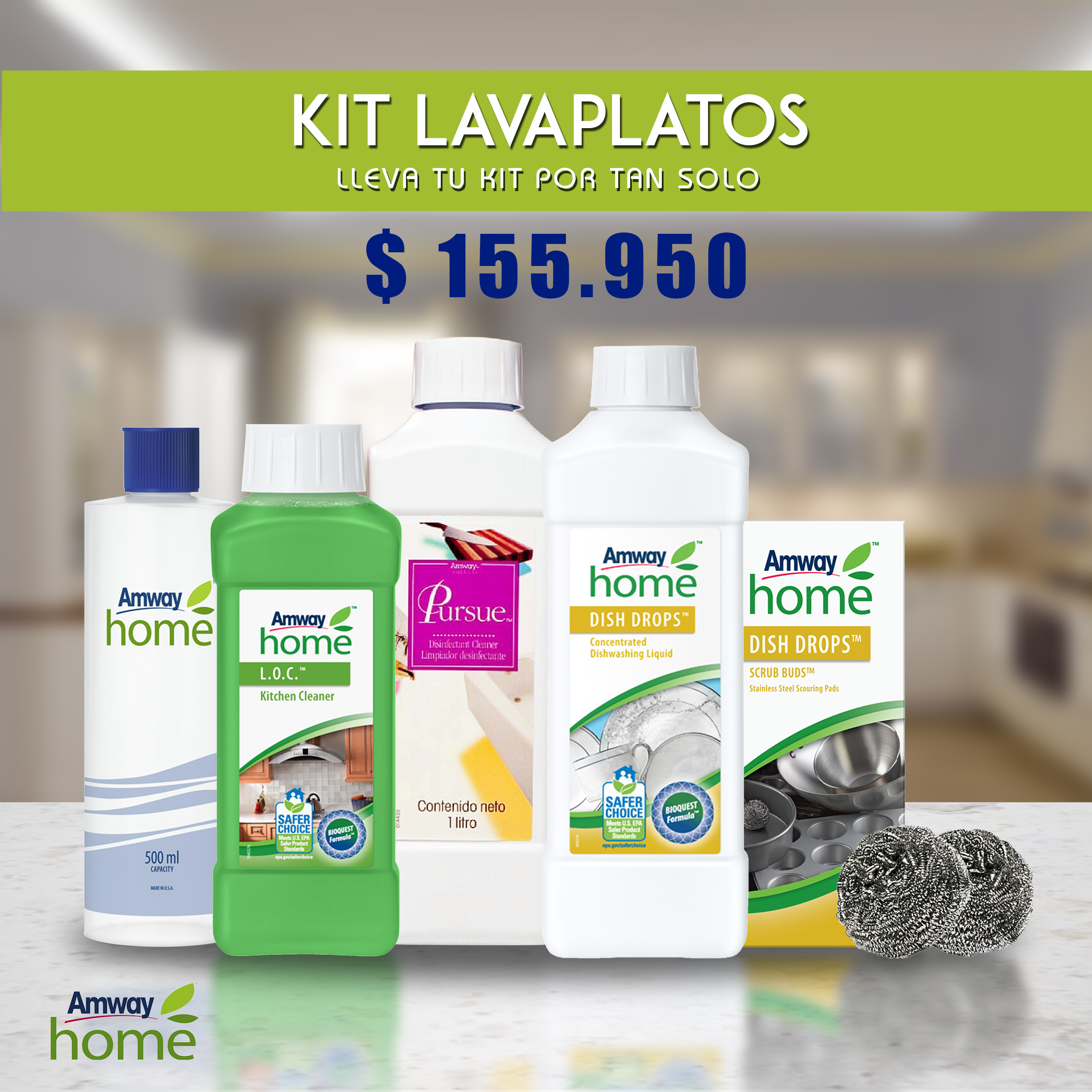 Diseño de Piezas RRSS Post Kit de Aseo Amway 2