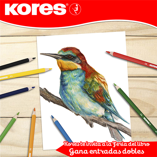 Diseño de Piezas RRSS Kores Post Participación Feria del Libro