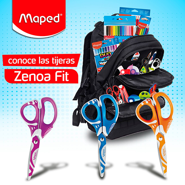 Diseño de Piezas RRSS Maped Tijeras Zenoa Fit