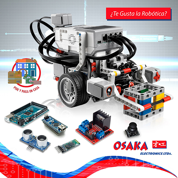 Diseño de Piezas RRSS Robótica Osaka Electronics