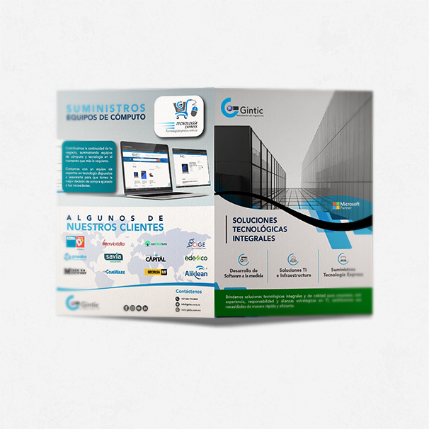 Brochure Corporativo Gintic