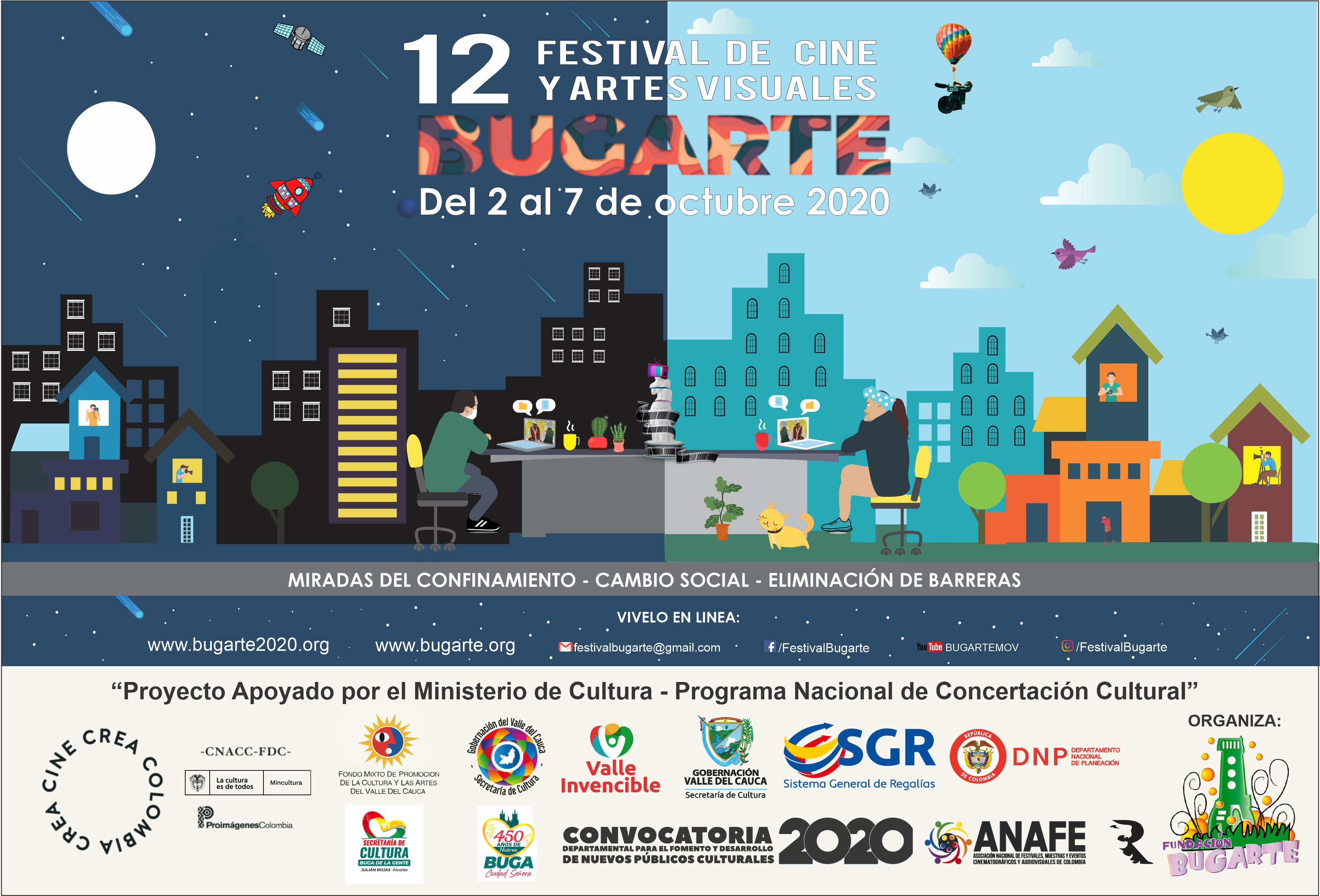 Banner Invitación Festival Bugarte