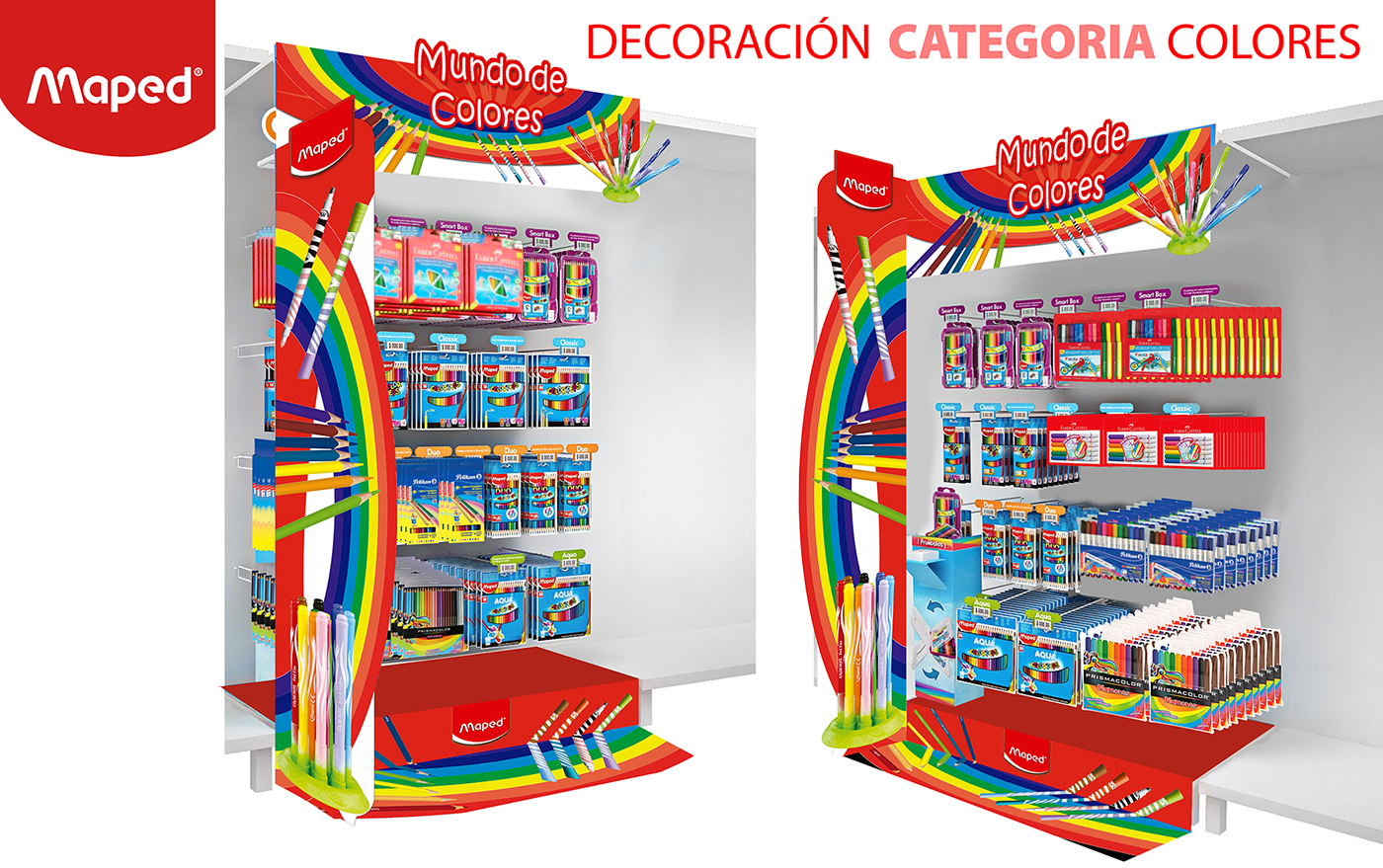 Diseño de Góndolas Maped Colombia