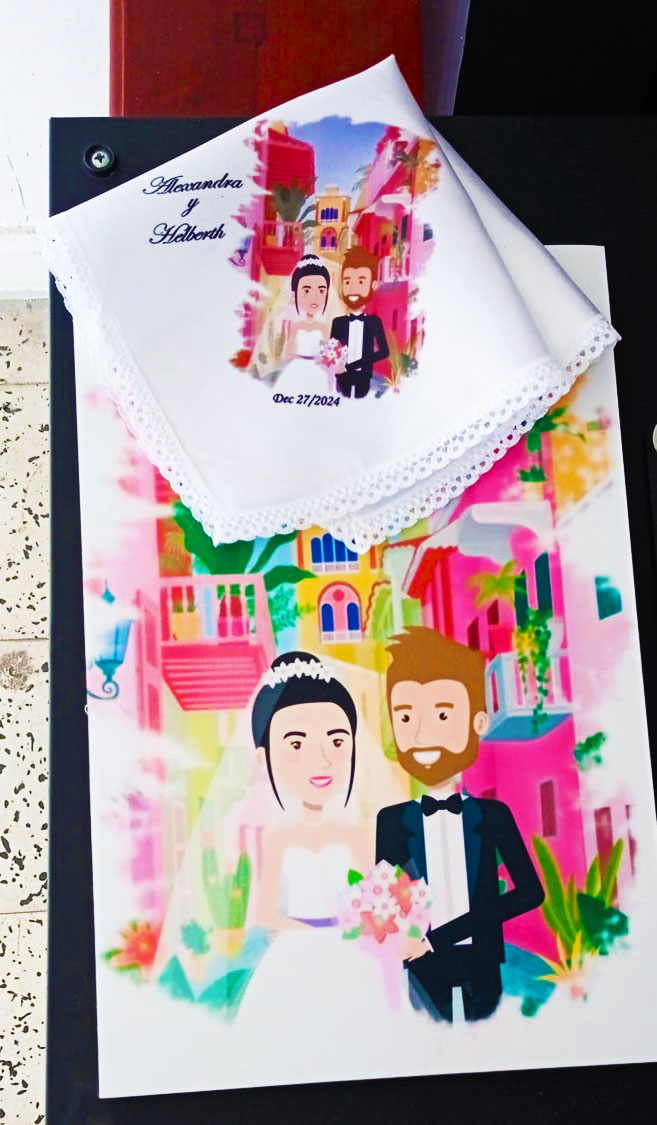 Recordatorio de Bodas Alexandra Otalora