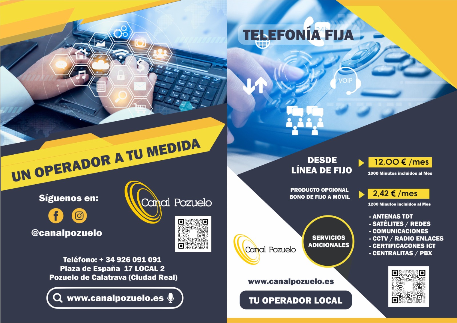 Diseño de Volante Canal Pozuelo