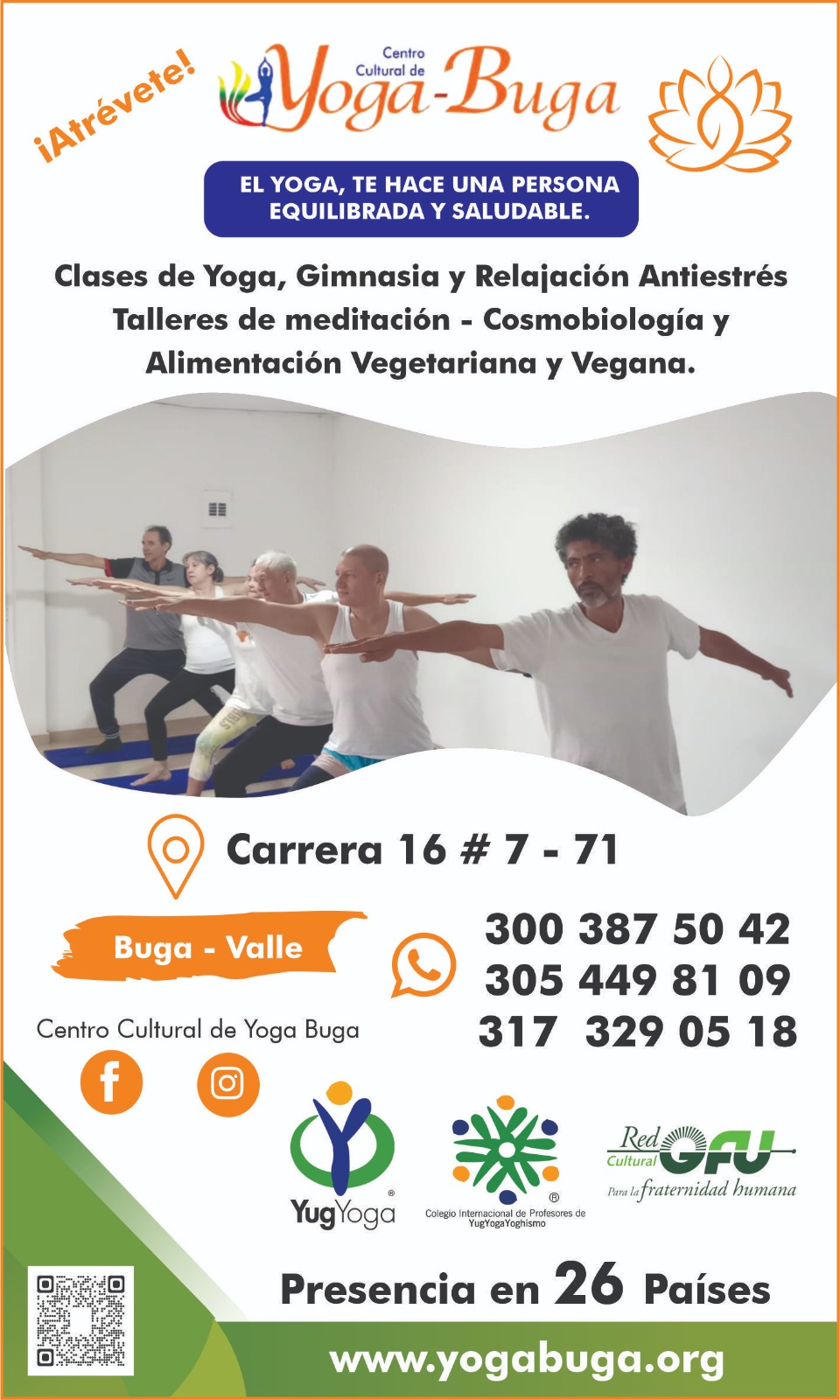 Diseño de Volante Yoga Buga