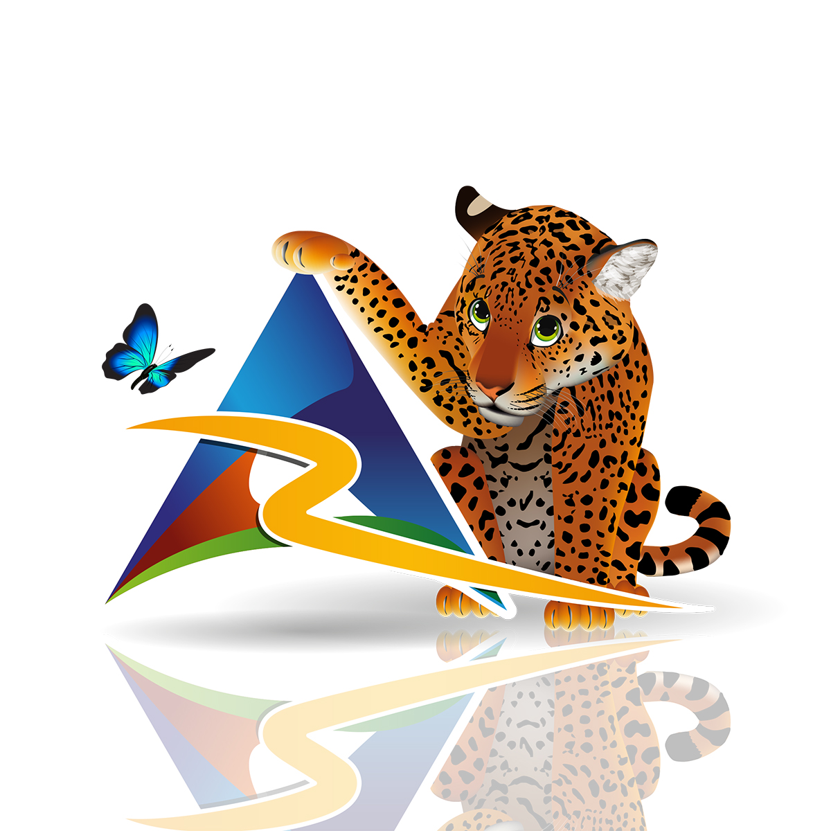 Ilustración Mascota Corporativa Jaguar