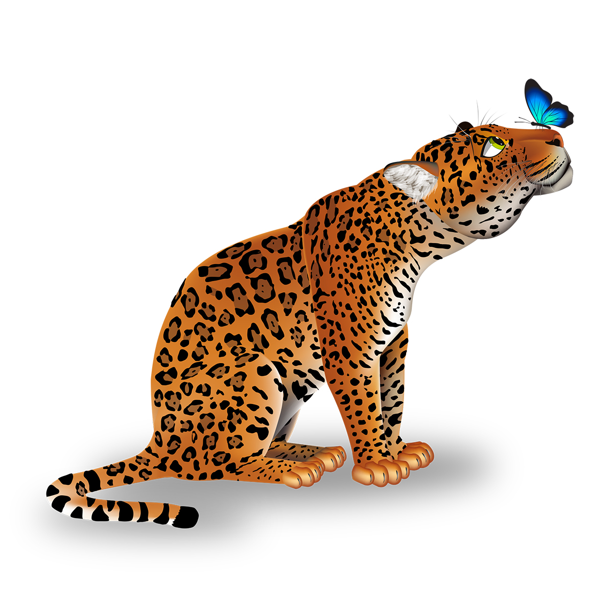 Ilustración Mascota Corporativa Jaguar