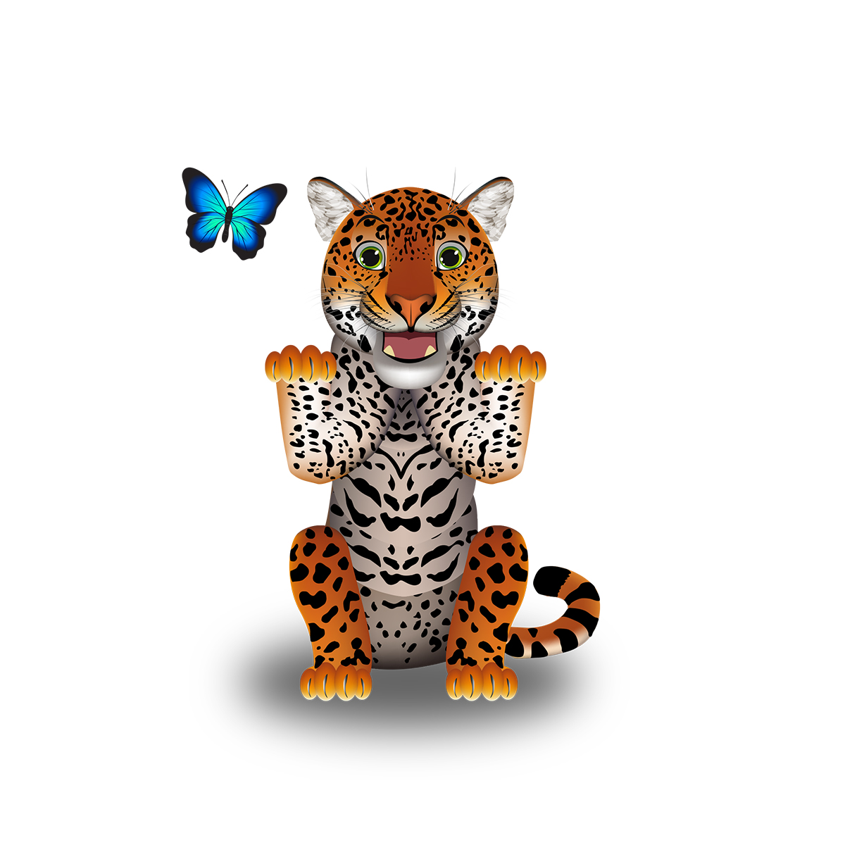 Ilustración Mascota Corporativa Jaguar