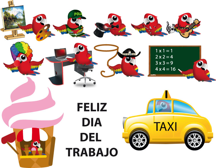 Ilustración ArtTricolor Profesión